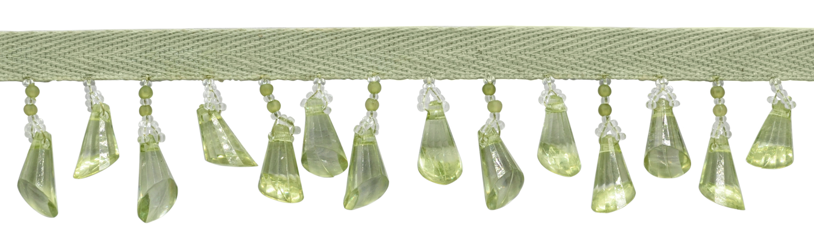 B40693-AC-L60-Y12, craft-fringe-trim, Citron Green [12 Yards]