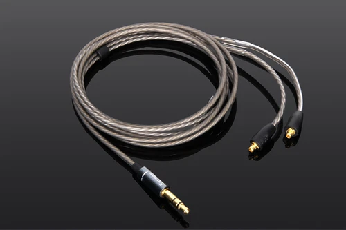 MMCX Silver Plated Audio Cable For Fiio FD3 FD3 pro FD5 FD7 FA9 FH7S headphones