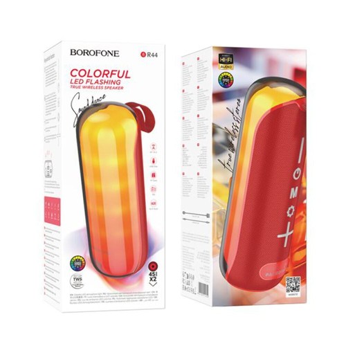 BOROFONE BR44 Sound dance sports BT speaker - red - Foto 2 di 3