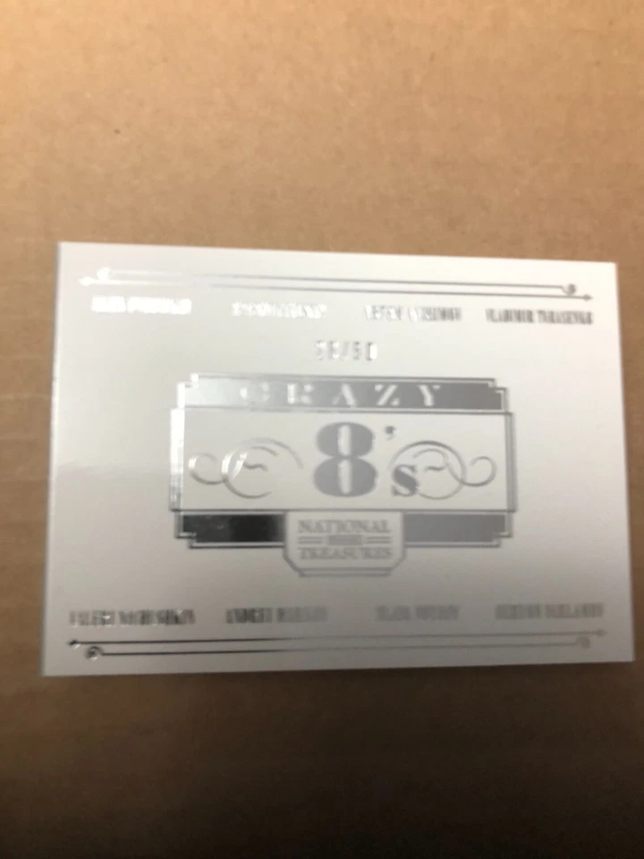 2013-14 Panini National Treasures Crazy 8's Jsys Ovechkin/Malkin/Tarasenko ETC.  - Image 2 of 3