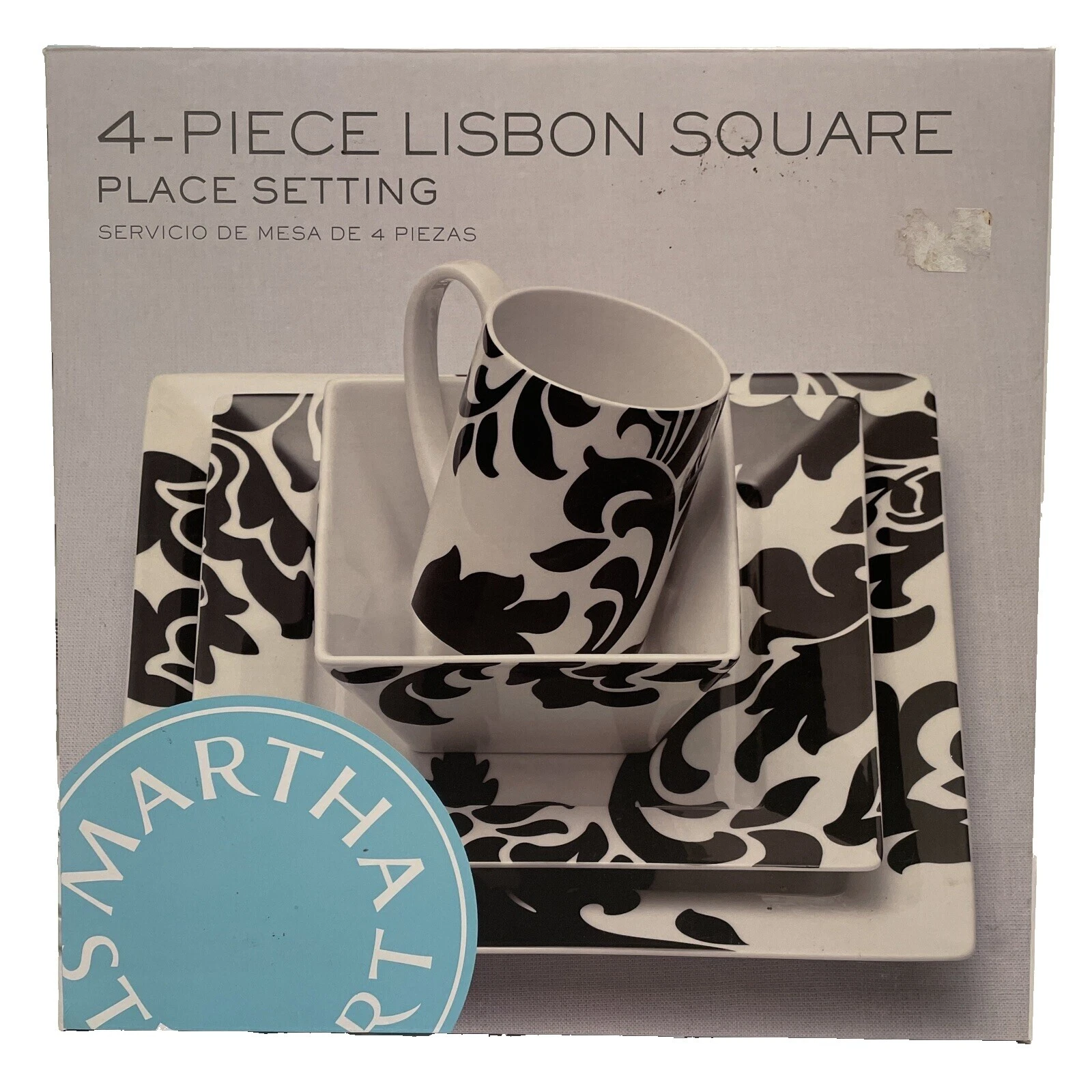 Martha Stewart Square Dinner Service Sets