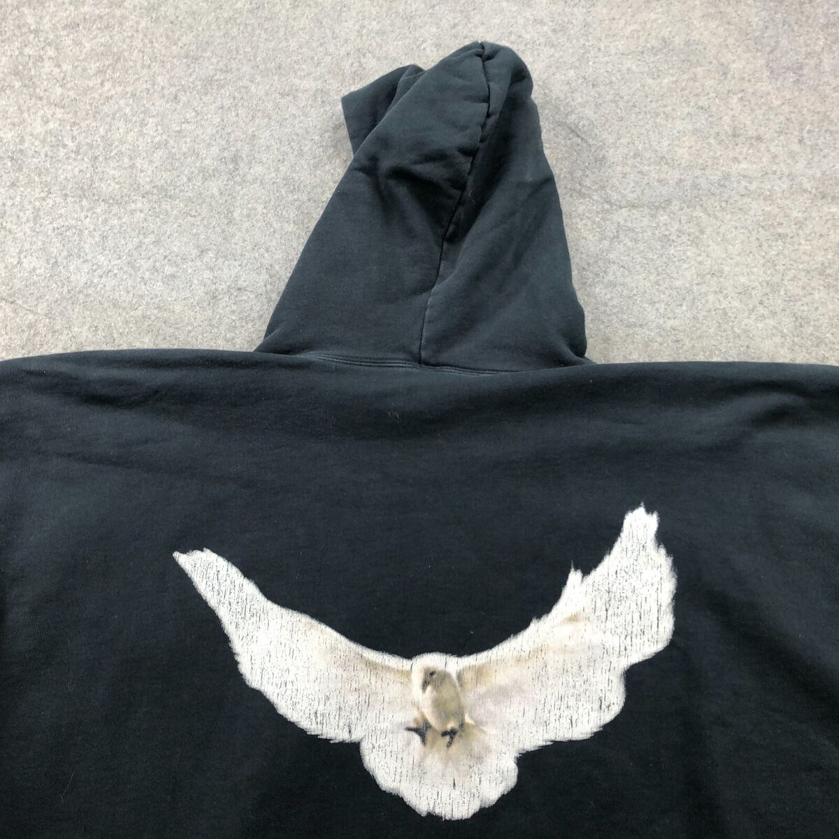 Yeezy Gap Balenciaga Dove Hoodie Men Medium Black Oversized Yeezy Gap Balenciaga Dove Hoodie Men Medium Black Oversized