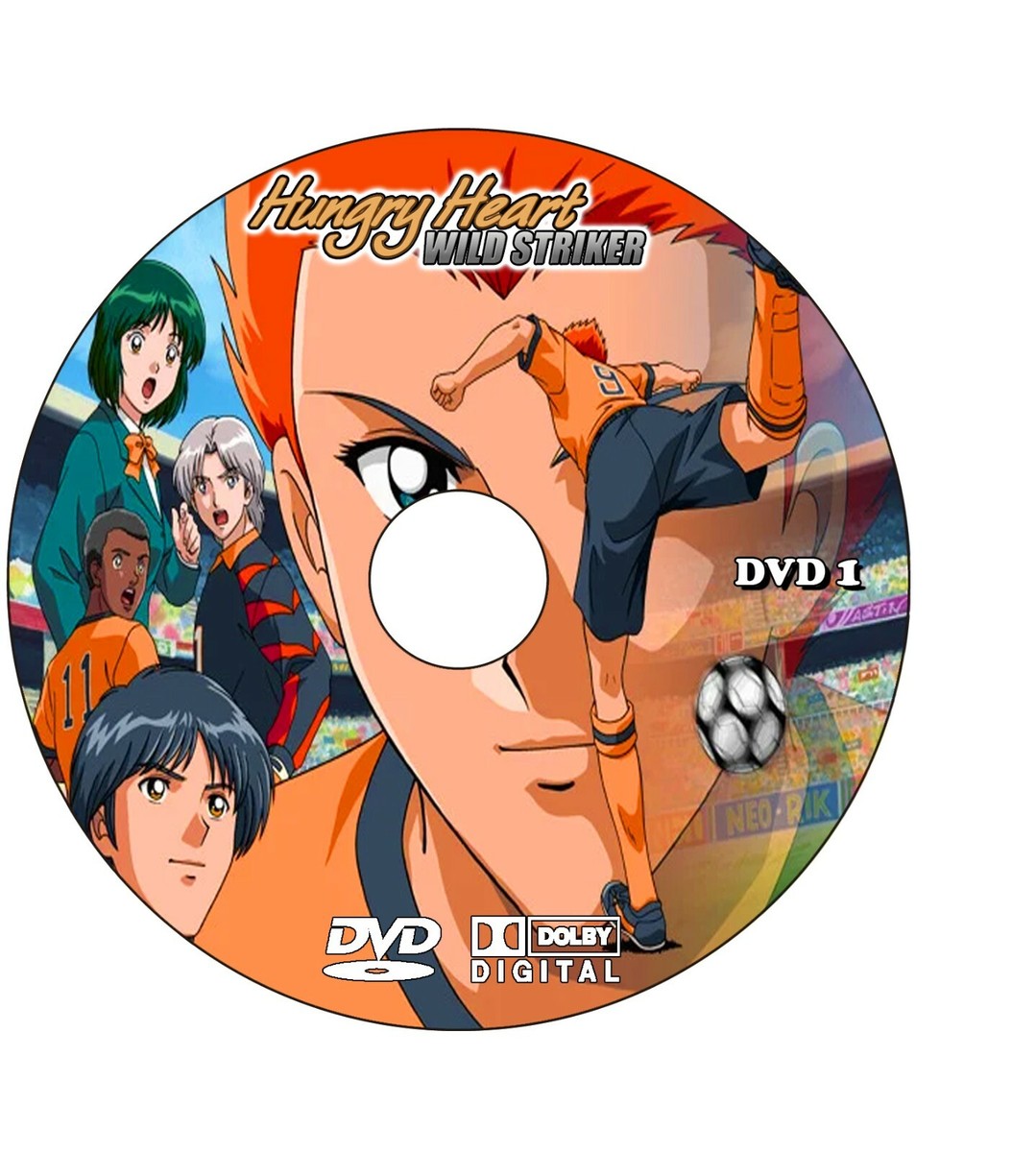 Hungry Hearts: Wild Striker Complete Series Episodes 52