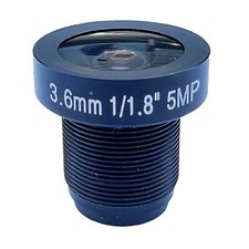 Security Surveillance Camera Lens 5MP 6MP 1/1.8" 3.6mm 6mm IR Night Vision M12