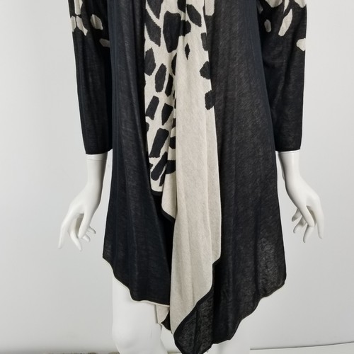 St John Cardigan Sweater Womens Size P XS Open Front Waterfall New NWOT - Picture 3 of 6