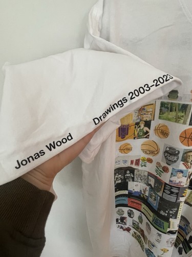 ***SALE***RARE NWOT JONAS WKS 2023WOOD DRAWINGS 2003-2023 KARMA BASKETBALL TEE - Picture 4 of 9