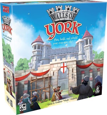 Walls of York Board Game | Family Game Night | Strategy Tower Defense Adventure