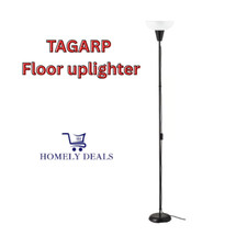 IKEA Standard Floor Lamp Modern Tall Standing Uplighter Living Room Lamp 180cm