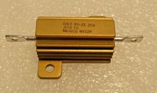 RH-25 DALE 25W .03ohm 1% WIREWOUND ALUMINUM HOUSED RESISTOR
