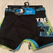New Only Boys Boy's Assorted Gamer Print Boxer Briefs Size Small 5 Pack 