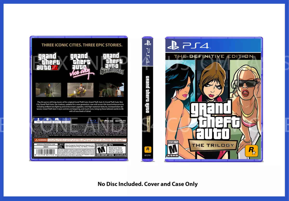 GTA Trilogy Game PS4  Home of Modern Electronics