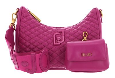 LIU JO Achala ESC Hobo S Handtasche Schultertasche Tasche Fucsia purpur Neu