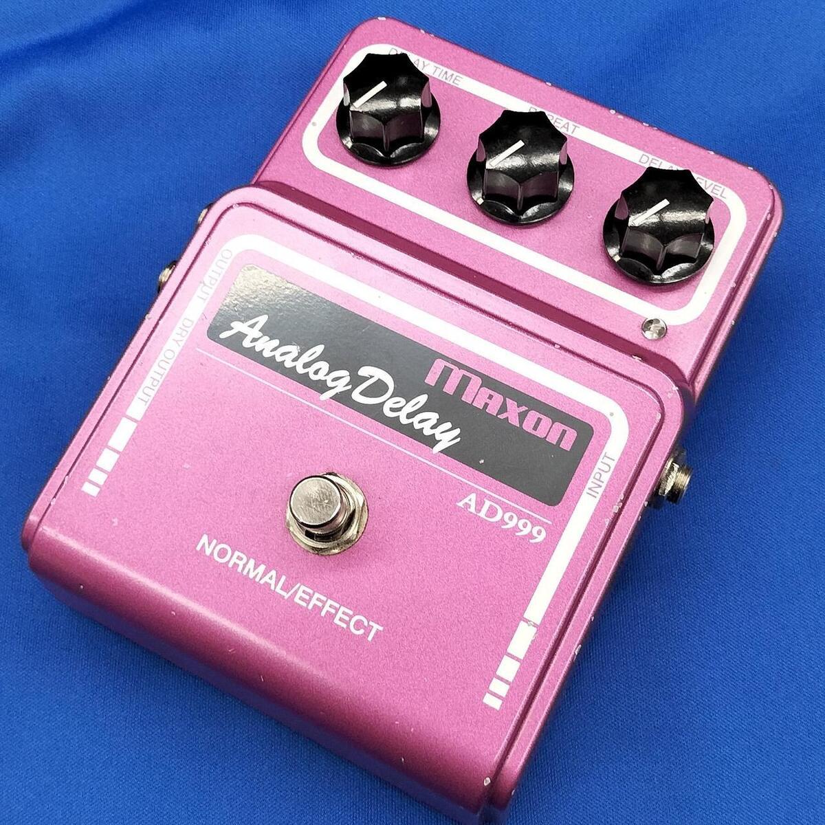 MAXON アナログディレイ AD999 Maxon Analog Delay MADE IN MAXON アナログディレイ AD999 Maxon Analog Delay MADE IN