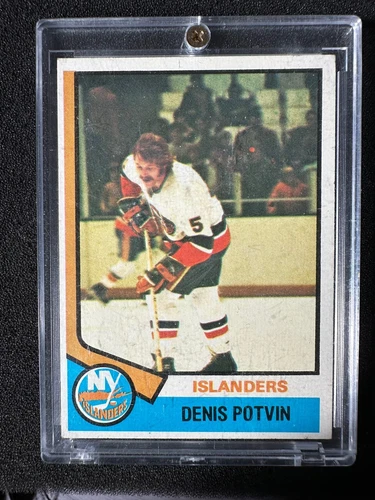 Denis Potvin 1974 Topps RC (HOF) NY Islanders #195