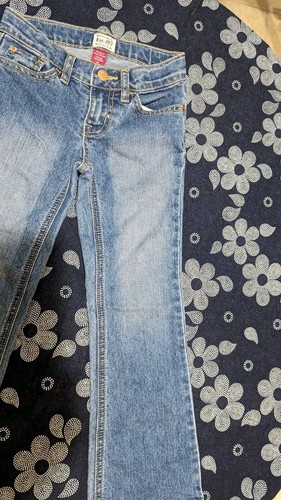 The Children's Place Boys Jeans Size 6 Lite Blue Denim Adjustable Waist - Picture 3 of 9