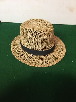 Stutzman's Headwear Amish Straw Hat 6 1/4 Small Made in USA