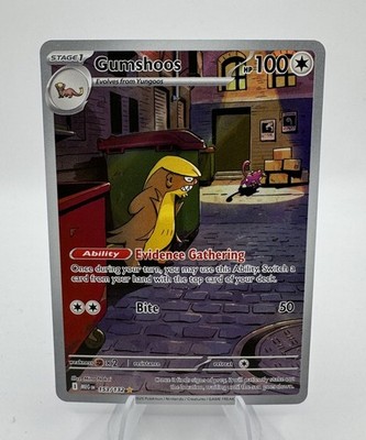 Gumshoos 153/132 Illustration Rare Pokemon Card Mega Evolution