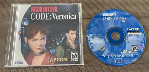 Resident Evil CODE: Veronica Video Game Sega Dreamcast Complete Tested Authentic