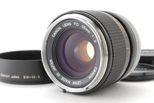 Rare Concave "O" CLA'd TOP MINT Canon FD 35mm f/2 Lens Chrome Nose JAPAN