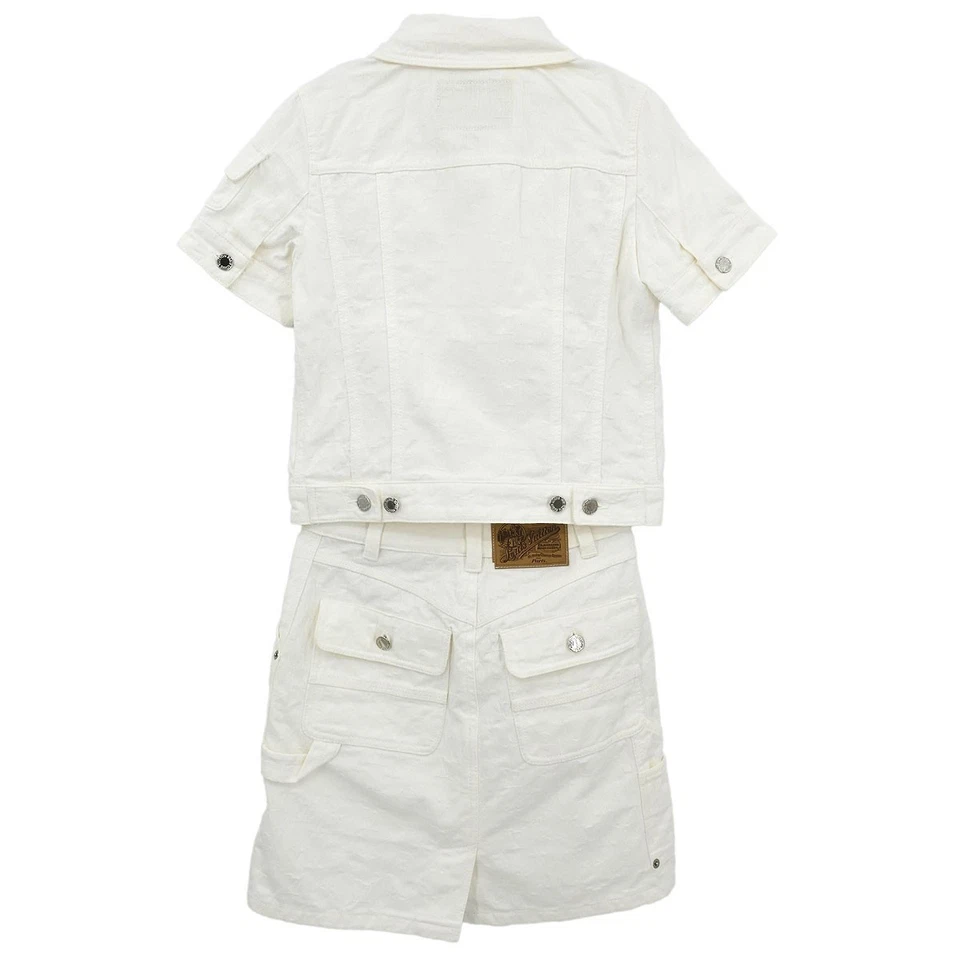 Louis Vuitton установка костюм куртка юбка белый RW061W #34 116169 - Изображение 2 из 4