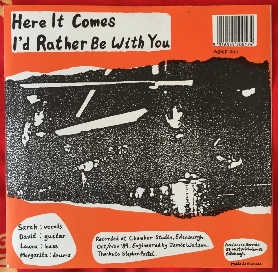SHOP ASSISTANTS Here It Comes VINYL 7“ Single + FLEXI Shoegaze INDIE 1st Press ! - Bild 3 von 3