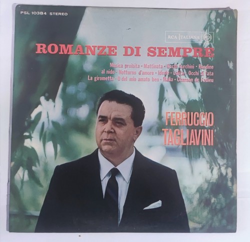 Ferruccio Tagliavini – Romanze Di Sempre - LP Italia 1964 STEREO Prima edizione - Foto 1 di 5