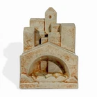 Sandstone Brothers Mougin Nancy Modernist Village Art Deco Signed Chevalier B...