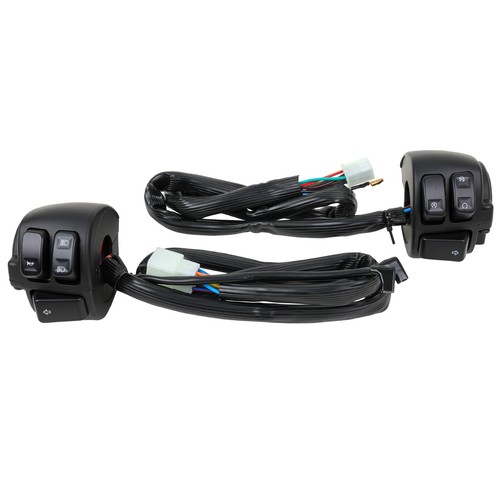 For Harley Sportster XL 883 1200 Custom 1" Handlebar Control Switches 1996-2012 - Picture 9 of 18