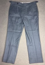 Todd Snyder Irish Linen Blend Side Tab Trouser Pants 33x32 actual 34x30  298