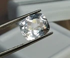 Natural White Colour Sapphire Cushion Cut 4.75 Certified Loose Gemstone AC051