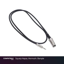 Rapco 1/8" TRS MIDI Type-A Cable for Squarp Hapax, Hermod+, Rample