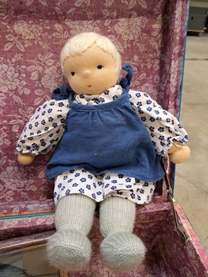 Sehr schöne Puppe Original Waldorfpuppe - Waldorf Art Montessori