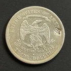 1877-S Trade Dollar with CHOP MARK - Beautiful Detail! 90% Silver