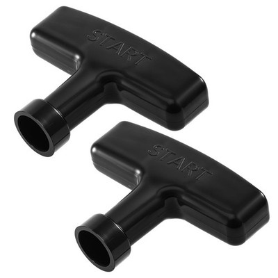2 pcs Pull Cord Handle Replacement Recoil Starter Pull Handle Gasoline Engine...