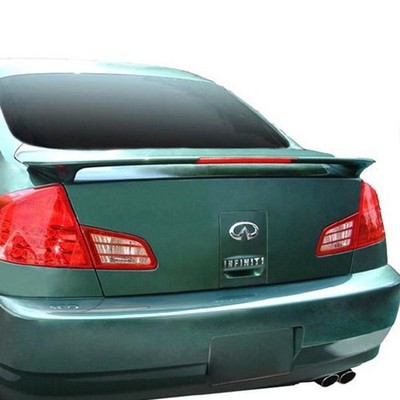 For Nissan Maxima 04-08 T5i Custom Style Rear Spoiler w Light Unpainted