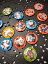 Lot Of Old Fun Foods Baseball Pin Back Buttons Baseball Lot DSTAL