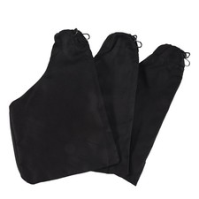 2X( Saw Dust Bag, Black Dust Collector Bag with Zipper & Wire Stand,1335