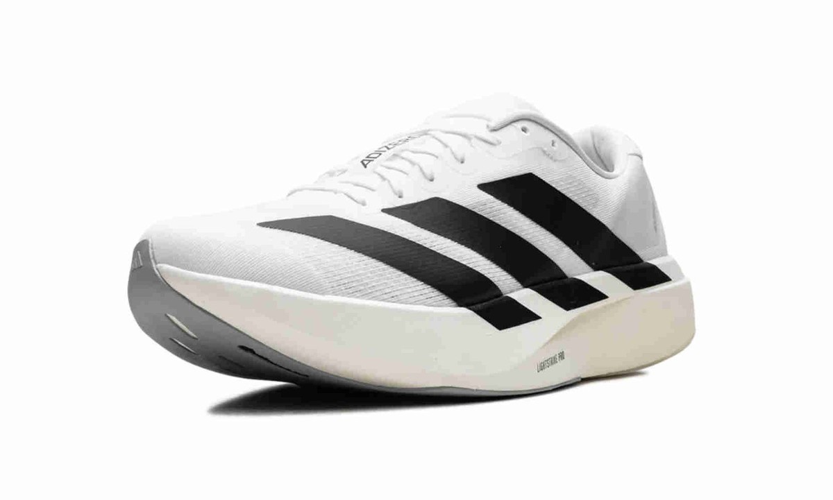 adidas Adizero Evo SL White Black JH6206 Ship Now | eBay