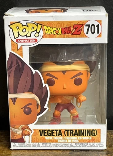Funko Pop! Animation: Dragon Ball Z Vegeta Training #701 Vinyl Figure