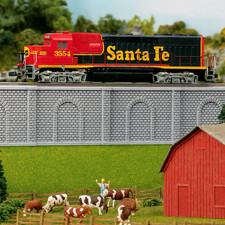 HO Scale 3D Printed Retaining Wall   5 Arch B...