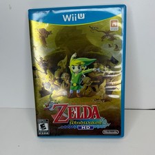 The Legend of Zelda The Wind Waker HD Nintendo Wii U 2013 Gold Foil Cover Art
