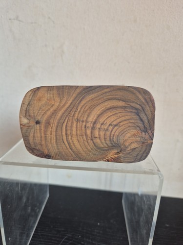 Estatua de madera tallada vintage de la Virgen María, José y Jesús madera de olivo (R9) - Imagen 10 de 14