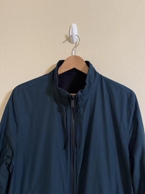 Ermenegildo Zegna Reversible Brezza Blouson Jacket Wool Blue 50 | eBay