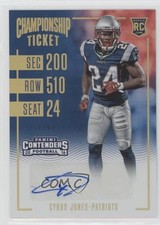 2016 Panini Contenders Championship Ticket 31/99 Cyrus Jones #126 Auto 0nr3