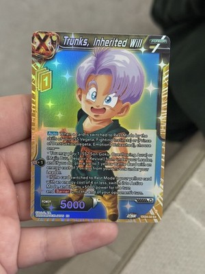 Trunks, Inherited Will EX24-32 EX Extended Foil Dragon Ball Super EN NM/M