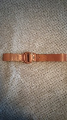 MASSIMO DUTTI MADE IN SPAIN BROWN GENUINE LEATHER BELT SIZE 36/90cm..