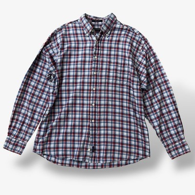 Vintage Gant Hemd aus schwerem Twill, kariert, Größe XL, Oversize,...