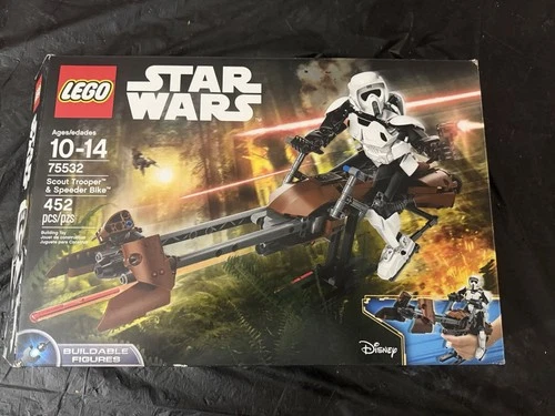 LEGO Star Wars: Scout Trooper & Speeder Bike  75532 *** See Pics *** READ ***