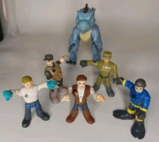 Imaginext Jurassic World  Owen Grady & Allosaurus & More Figures Lot Of 6