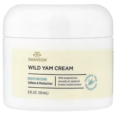 Swanson Vitamins, Wild Yam Cream, 2 fl oz (59 ml)